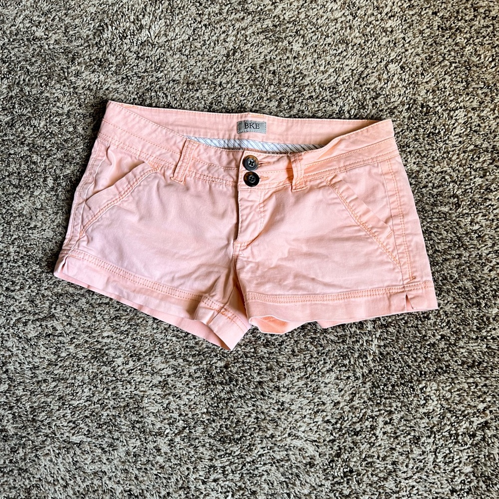 Peach/coral BKE shorts size 25